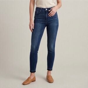 AYR Jeans The Riser Skinny Jeans High Rise Dark USA Made Women’s Size 29x28